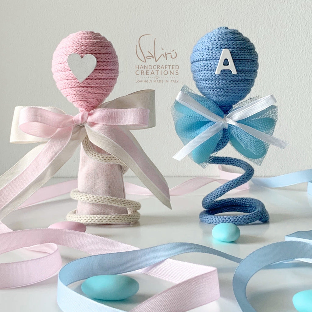 balloon palloncino ovatta cotone 100% valiru baby shower bomboniera cake topper