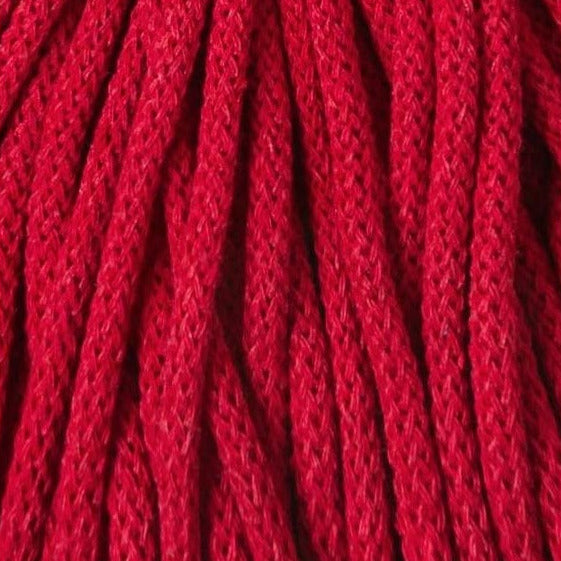 Bobbiny_braided-cord_classic_red valiru fornitore italia 5mm rosso