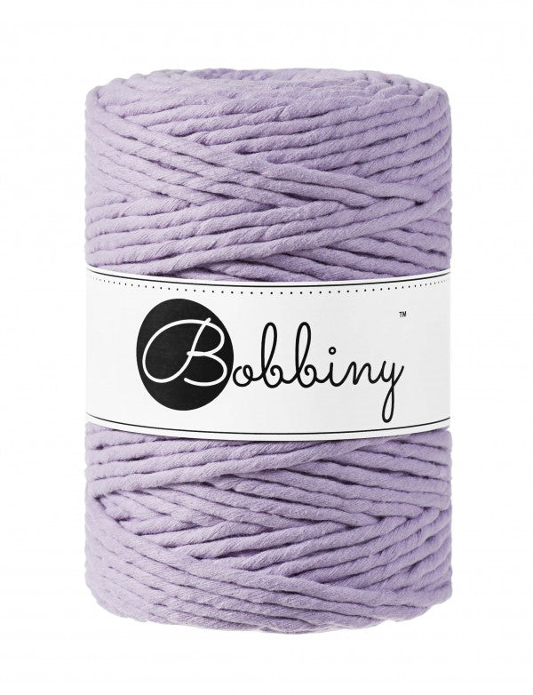 Bobbiny Lavender macramè cord single twist valirù italia fornitore string cotton cord