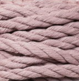 Bobbiny Mauve | 3Ply Macramè Rope – VALIRU_handcrafted creations