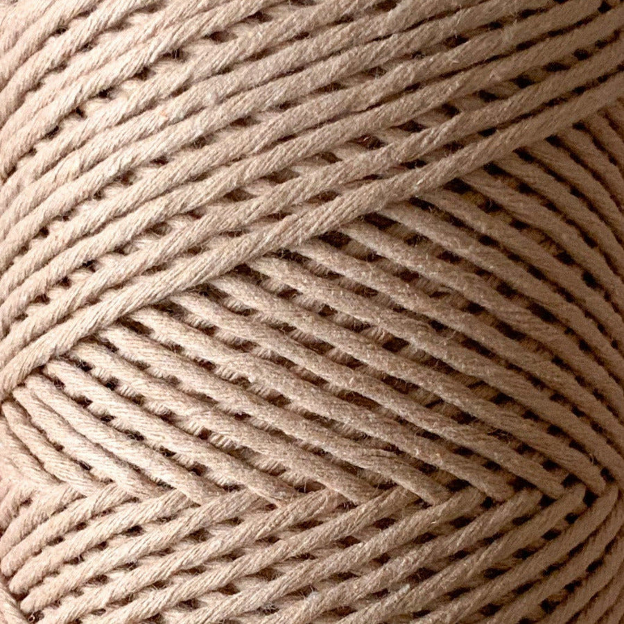 macramè cord colore sabbia